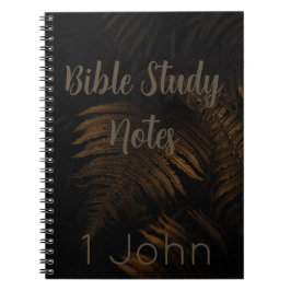 Caderno Espiral Estudo Bíblico-1 João