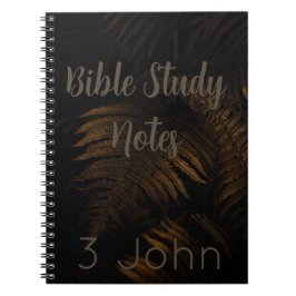 Caderno Espiral Estudo Bíblico-3 João