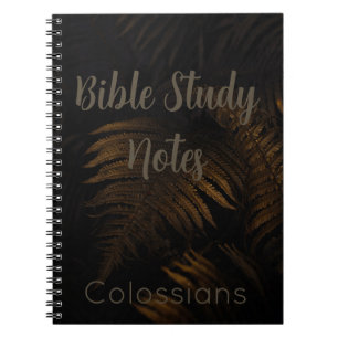 Caderno Espiral Estudo Bíblico - Colossenses