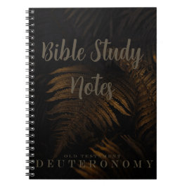 Caderno Espiral Estudo Bíblico-Deuteronômio