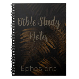 Caderno Espiral Estudo Bíblico-Efésios