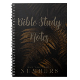 Caderno Espiral Estudo Bíblico-Números