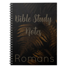 Caderno Espiral Estudo Bíblico-Romanos