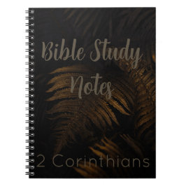 Caderno Espiral Estudo da Bíblia-2 Coríntios