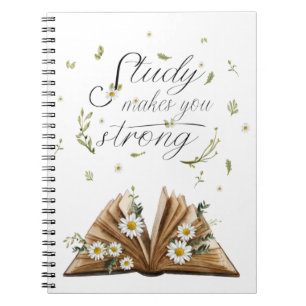 Caderno Espiral Estudo faz você um forte presente para JW pioneir