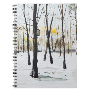 Caderno Espiral Estudo Ohlsdorf 2013 da caixa de pássaro