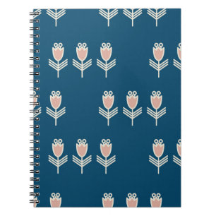 Caderno Espiral Etnia Floral: Vintage Decorative Ornament