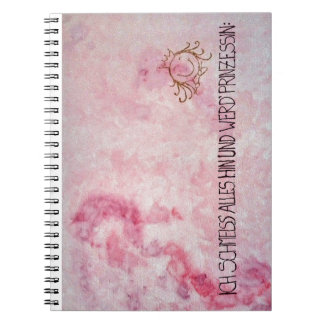 Caderno Espiral Eu abandonas e deves princesa todo `