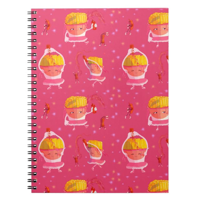 Caderno Espiral Eu amo ketchup (Frente)