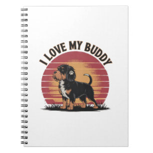 Caderno Espiral Eu Amo Meu Amigo