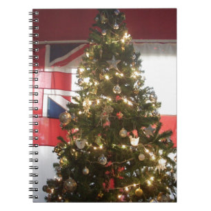Caderno Espiral Eu amo o Reino Unido