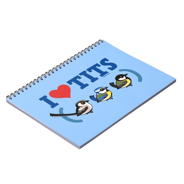 Caderno Espiral Eu Amo Paridae EU (Left Side)