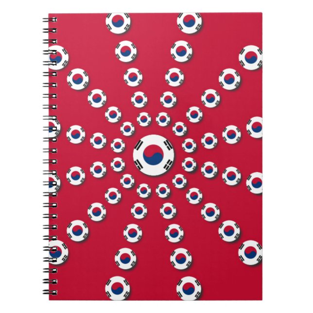 Caderno Espiral Eu amo Red (Frente)