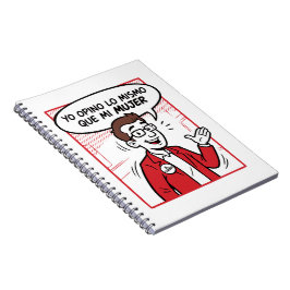 Caderno Espiral Eu concordo