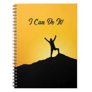 Caderno Espiral Eu Consigo! Notebook Motivado