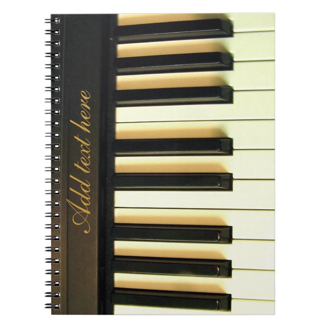 Caderno Espiral Eu e o meu piano_ (Frente)