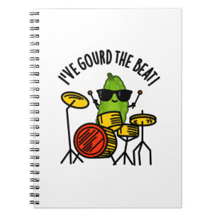 Caderno Espiral Eu Encontrei O Ritmo Punheta De Bateria Engraçado