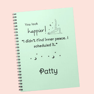 Caderno Espiral Eu não encontrei o Notebook de fotos espirais de p