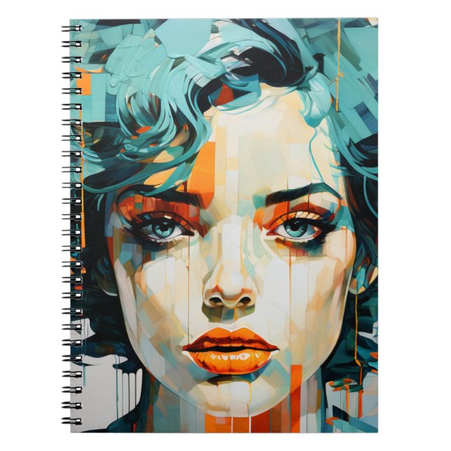 Caderno Espiral Eu não sou quem eu era (Azul) (Frente)