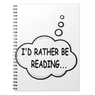 Caderno Espiral Eu Preferencialmente Lendo