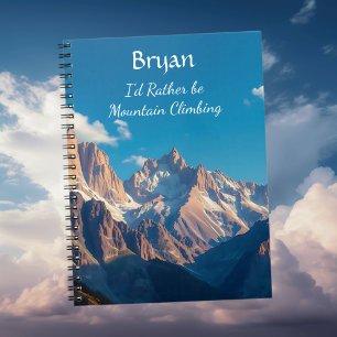 Caderno Espiral Eu Preferencialmente serei Personalizado Subindo M