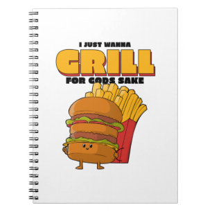Caderno Espiral Eu Só Quero Gritar Por Deus