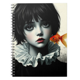 Caderno Espiral Eu sonho com um peixe | Diário para notebook