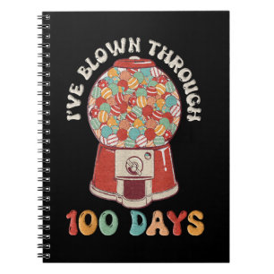 Caderno Espiral Eu Soprei 100 Dias