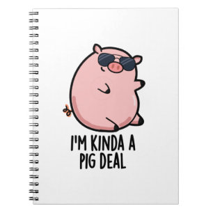 Caderno Espiral Eu Sou Meio Uma Grande Coisa Piada Animal Divertid
