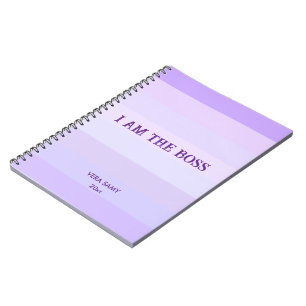 Caderno Espiral eu sou o chefe do notebook Spiral Photo