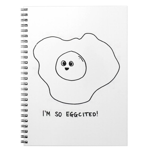 Caderno Espiral Eu sou tão animado (Frente)