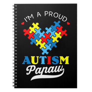 Caderno Espiral Eu sou um orgulhoso apatia do autismo - perfeito p