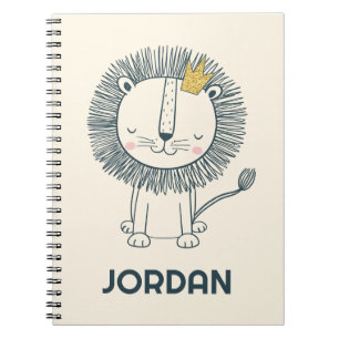 Caderno Espiral Eu sou um pequeno rei