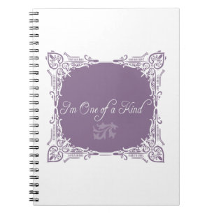 Caderno Espiral Eu sou uma de umas citações amáveis