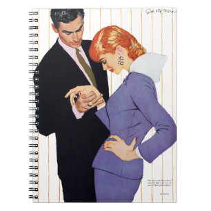 Caderno Espiral Eu te amo, Mama Menina