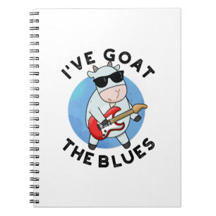 Caderno Espiral Eu Tenho a Blues Piada de Animal Engraçada 