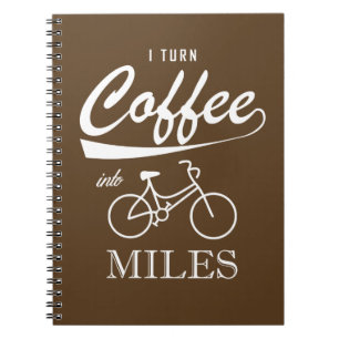 Caderno Espiral Eu Transformo Café Em Milhas