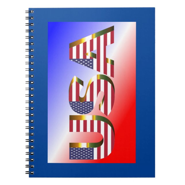 CADERNO ESPIRAL EUA (Frente)