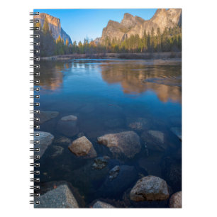 Caderno Espiral EUA, Califórnia. Vista do Vale de Yosemite 2