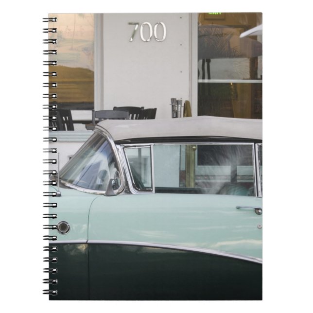 Caderno Espiral EUA, Florida, Miami Beach: Praia sul, 1956 (Frente)