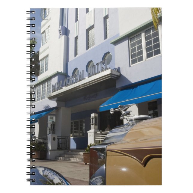 Caderno Espiral EUA, Flórida, Miami Beach: South Beach, Art Deco (Frente)
