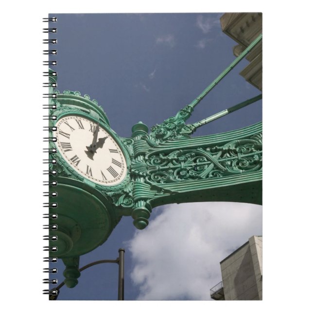 Caderno Espiral EUA, Illinois, Chicago: The Loop: North State (Frente)