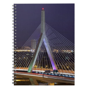 Caderno Espiral EUA, Massachusetts, Boston. Leonard Zakim