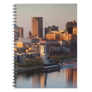 Caderno Espiral EUA, Minnesota, Minneapolis, Rua. Paul 3