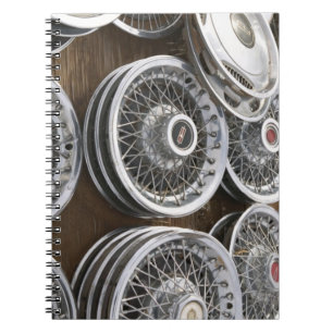 Caderno Espiral EUA, Novo México, Prewitt: Tampas de roda de autom