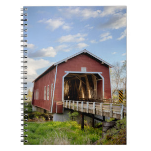 Caderno Espiral EUA, Oregon, Scio, Shimanek Bridge