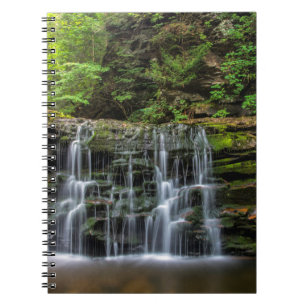 Caderno Espiral EUA, Pensilvânia, Benton. Cascata Em Rickets