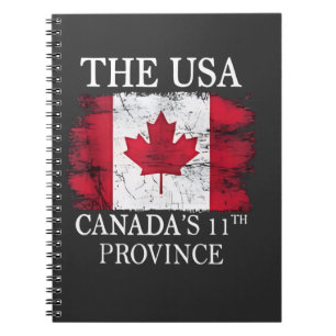 Caderno Espiral EUA, Província 11 do Canadá, América do Canadá