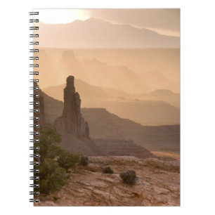 Caderno Espiral EUA; Utah; Parque Nacional Canyonlands. Vista de