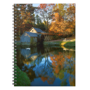 Caderno Espiral EUA, Virgínia, Blue Ridge Parkway, Mabry Mill